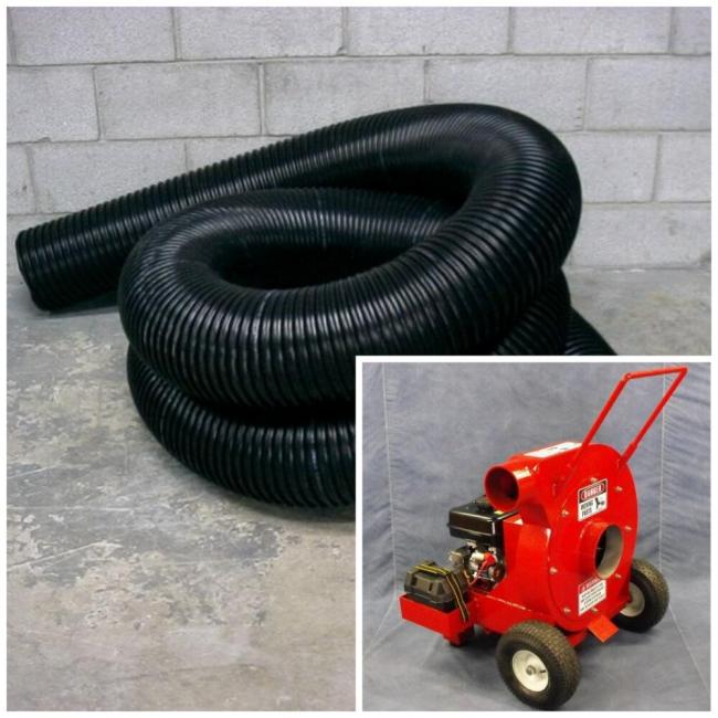 Insulation Removal Vacuum For Clog Prevention