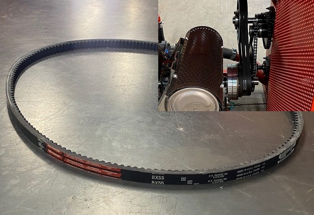 Replacement Bearings / Belts / Chains / Pulleys / Sprockets - BX55